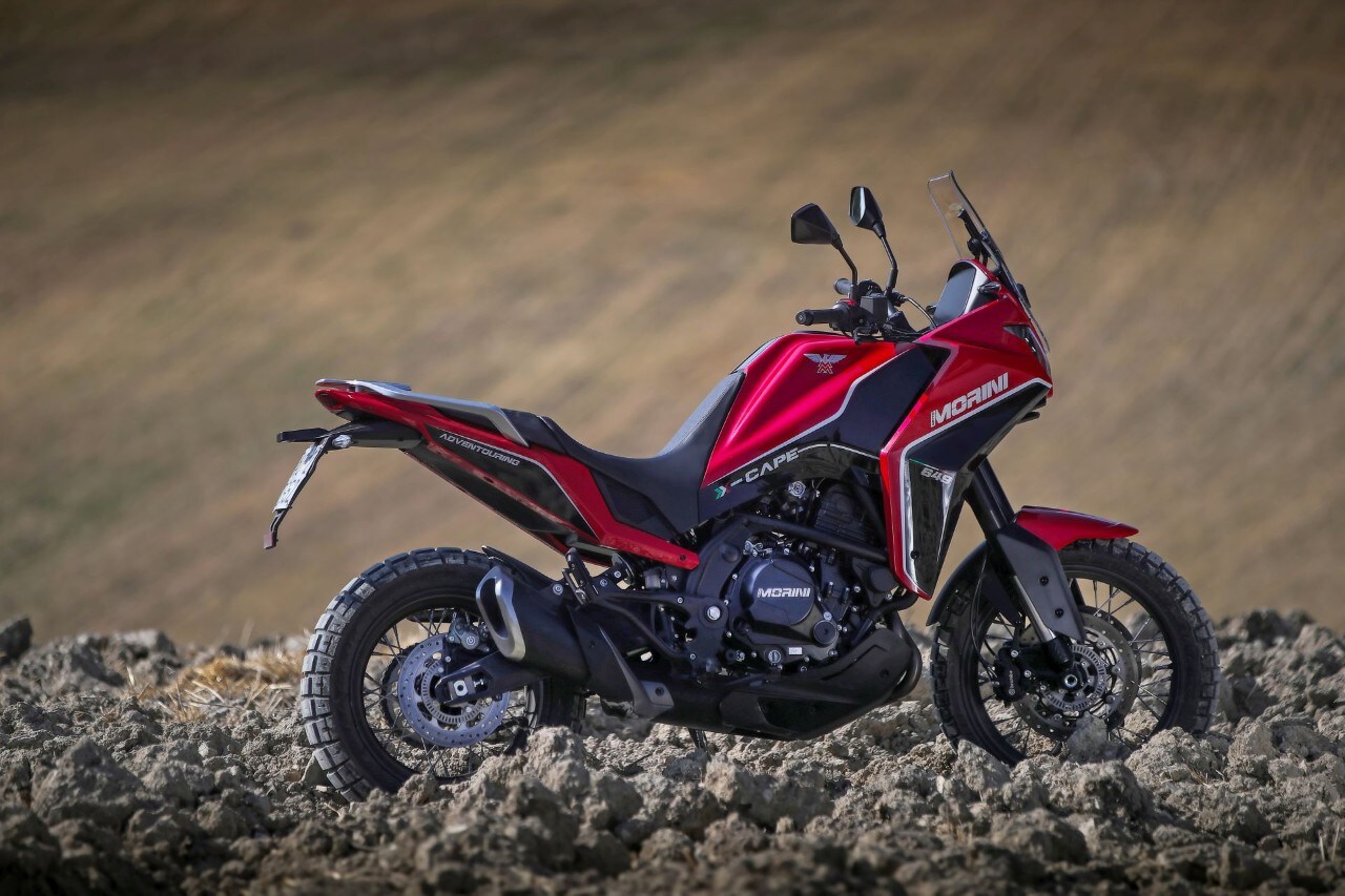 Moto Morini X-Cape: punto di FUGA